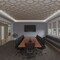 Ekena Millwork 33W x 33H x 38T Small Bradley Decorative Fretwork Wood Ceiling Panels, Red Oak CELW33X33X0375BRDRO - alternate 10